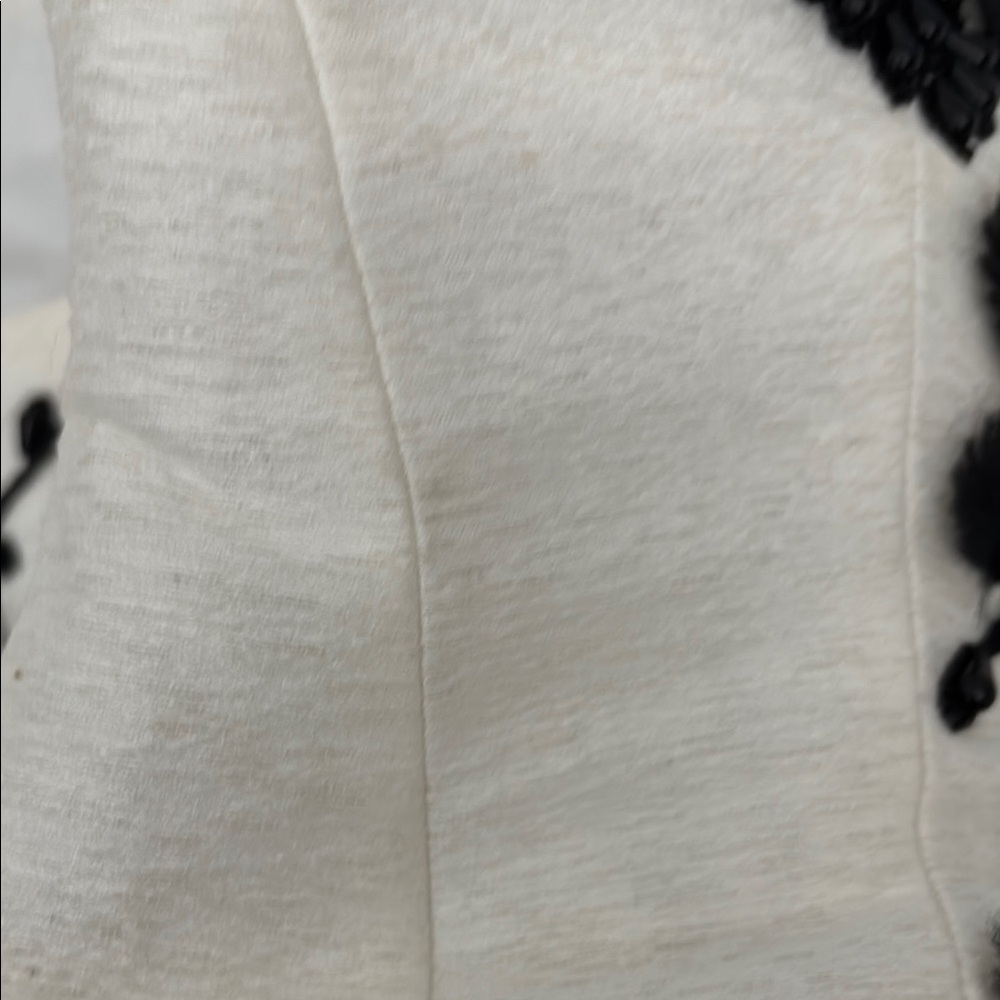 D2Squared ICONIC mini dress Black and White Floral Set sz 40/ XS - Picture 12 of 14